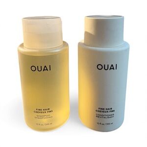 OUAI Fine Hair Shampoo and Conditioner Set NEW 10 oz each